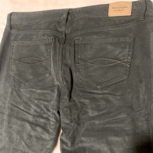Abercrombie and Fitch skinny suede pants size 6